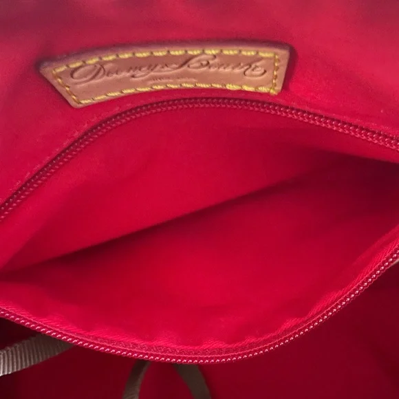 Dooney & Bourke Blue Green Floral Satchel - Picture 8 of 12